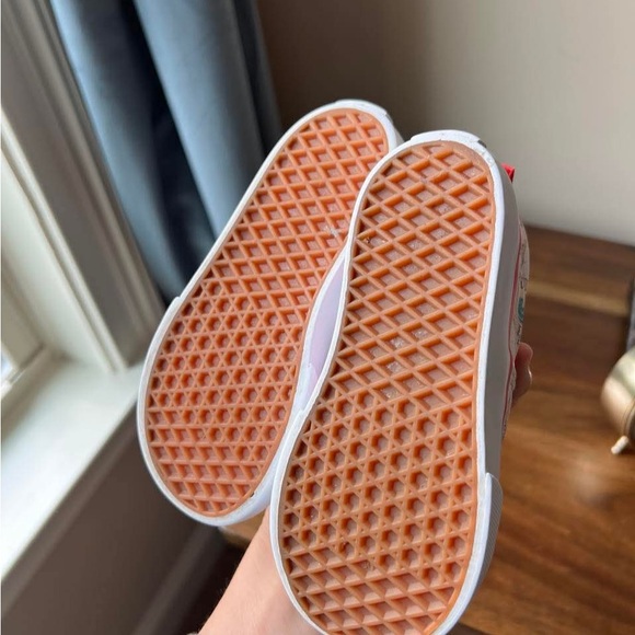 SOLD π Vans Pink and White Sneakers - Picture 2 of 4